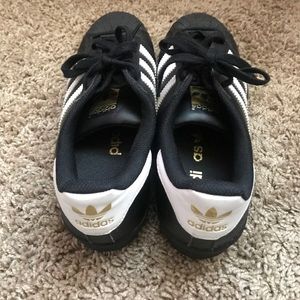 Black and White Adidas